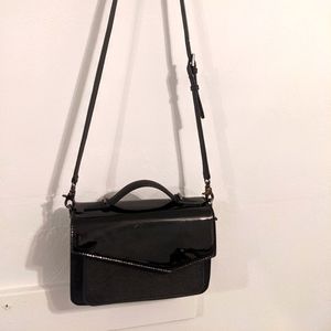 Botkier, patent accent handbag